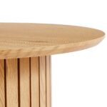 Milas - Runder Couchtisch in Eichenfurnier - Ø 80cm – Bild 2