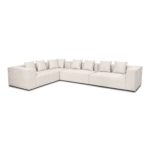 Hailey - Ecksofa, Modulsofa in Beige mit 4 Modulen (Option 1) L: 368 X T: 247 X H: 65 cm – Bild 5