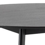 Rickie runder Esstisch - Ø140 cm - Schwarz lackiertes Eichenfurnier – Bild 4