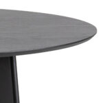 Rickie runder Esstisch - Ø140 cm - Schwarz lackiertes Eichenfurnier – Bild 5