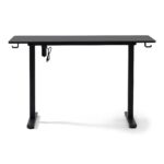 Damian höhenverstellbarer Tisch 115x60 cm in schwarz – Bild 7
