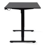 Damian höhenverstellbarer Tisch 160x80 cm in schwarz – Bild 4