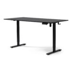 Damian höhenverstellbarer Tisch 160x80 cm in schwarz – Bild 5