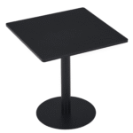 Stacey Cafétisch - 70 x 70 cm - Schwarz/Schwarz – Bild 12