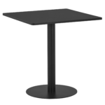 Stacey Cafétisch - 70 x 70 cm - Schwarz/Schwarz – Bild 13