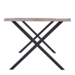 Susan - Esstisch, Eiche Massiv, Weißgeölt, 200x95 cm (Vorbereitet Für Ansteckplatten) – Bild 4
