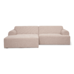 Arianna Chaiselongue Sofa cream - Linksseitig