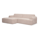 Arianna Chaiselongue Sofa cream - Linksseitig – Bild 9