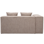 Hailey – linkes Récamiere-Modul in Sand, L: 147 x T: 148 x H: 65 cm – Bild 6