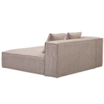 Hailey – linkes Récamiere-Modul in Sand, L: 147 x T: 148 x H: 65 cm – Bild 7